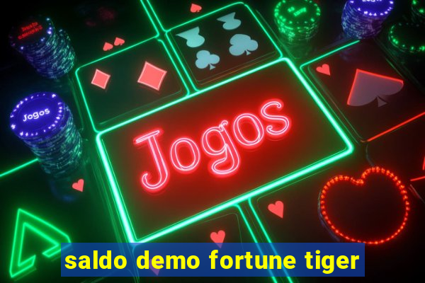 saldo demo fortune tiger